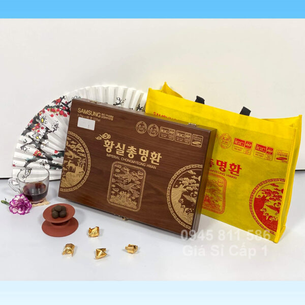 An Cung Imperial Chongmyeong Hwan Hoạt Huyết Hoàng Gia 60 viên x 3,75g Hàn Quốc 11