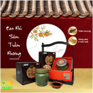 Cao Hũ Sâm Trầm Hương Hansusam - Tăng Cường Sức Khoẻ - Hũ 1kg