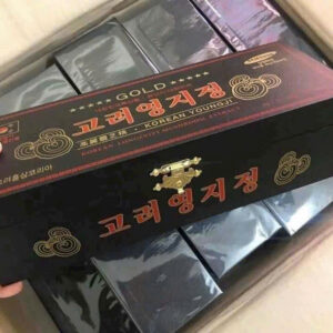 Cao linh chi GOLD Korean Youngji hộp gỗ đen Hàn Quốc