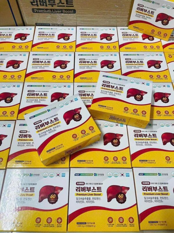 Viên Uống Bổ Gan Thải Độc HANMI Hàn Quốc Hộp 60 Viên (Premium Liver Boost)